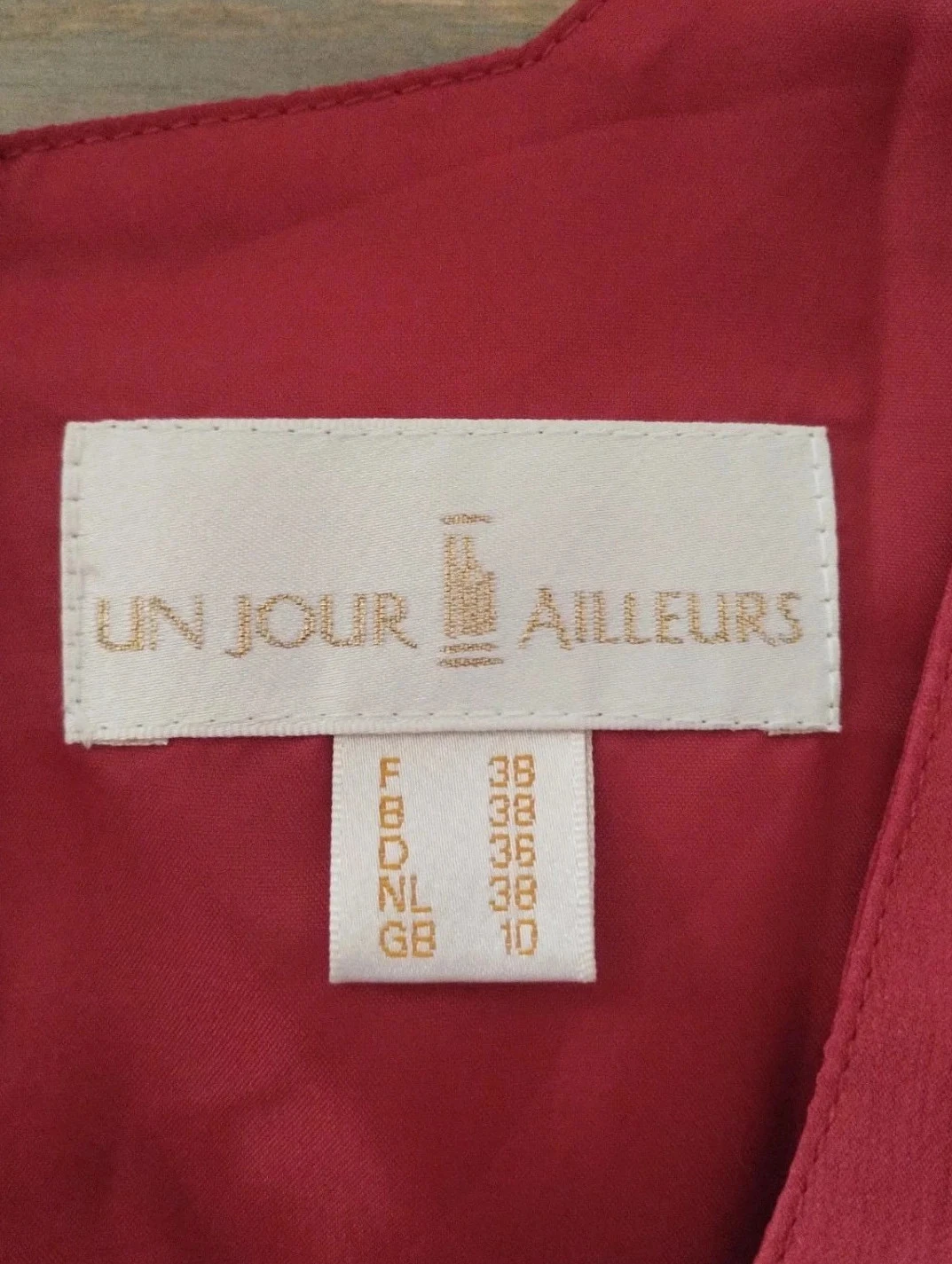 Vestido longo florido, framboesa, Un Jour Ailleurs T38 – photo 10